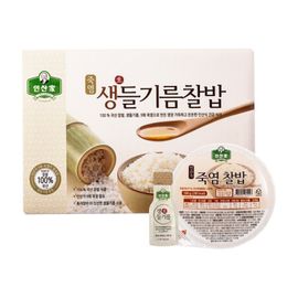 [INSAN BAMB00 SALT] INSAN Family Bamboo Salt raw perilla oil Rice with glutinous rice 10packs-Made in Korea